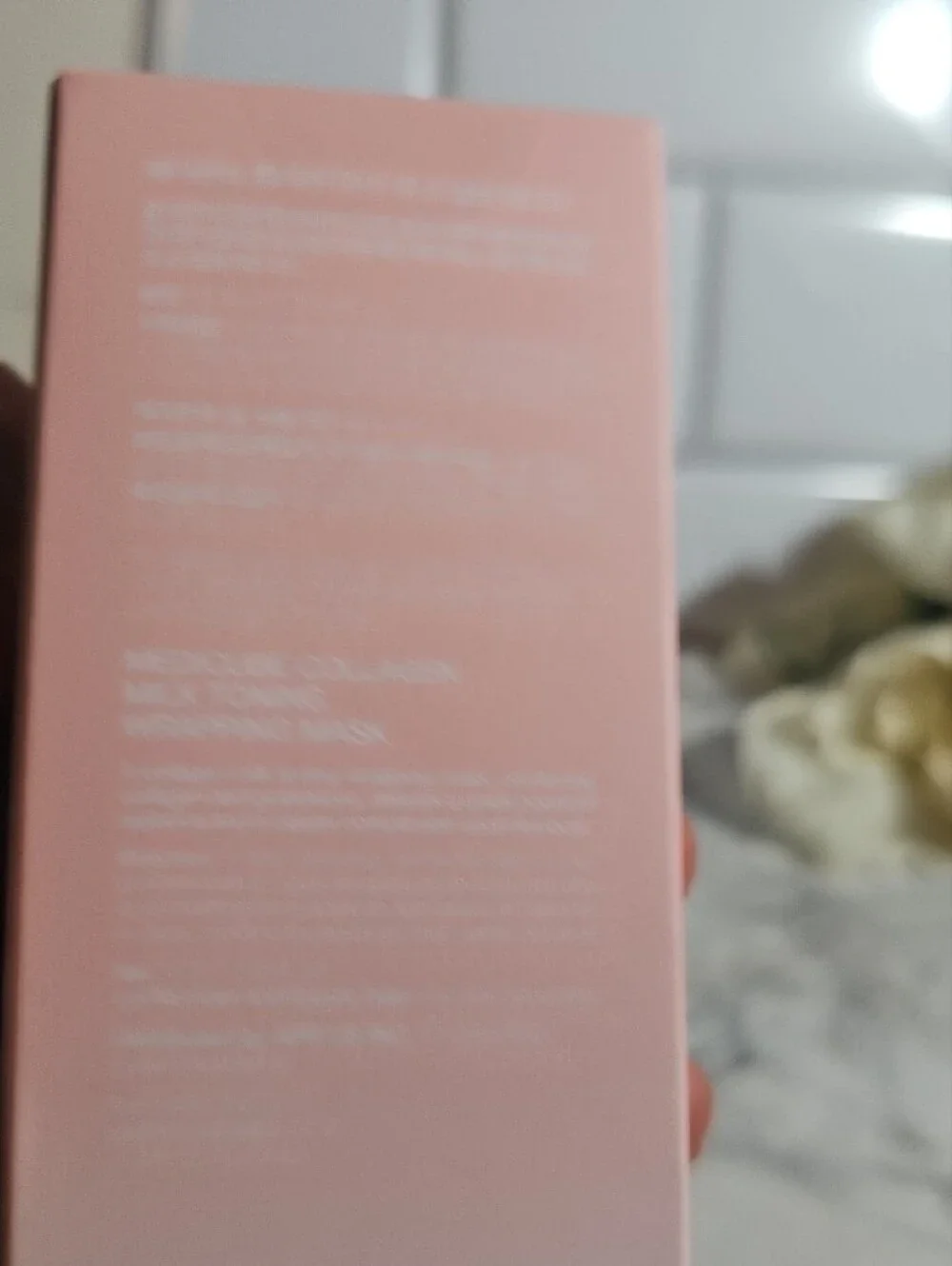 Medicube Collagen Milk Toning Wrapping Mask — Pink